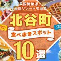 【沖縄北谷町×レンタカー】食べ歩き自由自在！地元の味を満喫する1日プラン