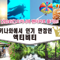 【2025년】오키나와 렌터카로 즐기는! 오키나와에서 인기 만점인 액티비티 7선!