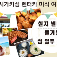 이시가키섬 렌터카 미식 여행! 현지 별미로 즐기는 섬 일주 플랜!