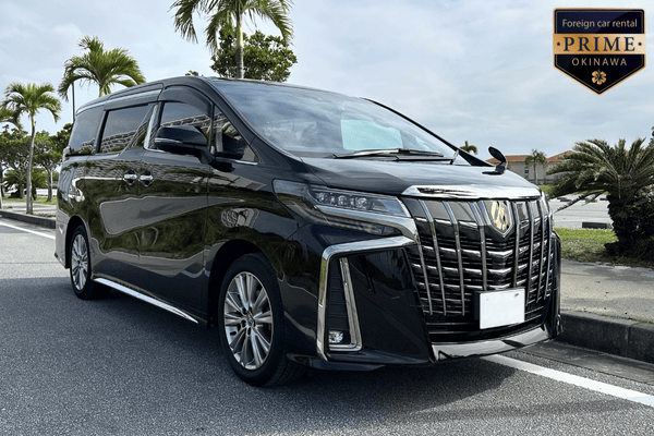 外車レンタカープライム沖縄車"