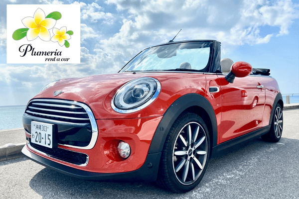 プルメリアレンタカー那覇空港店車"