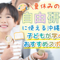 夏休みの自由研究に使える沖縄観光｜子どもが学べるおすすめスポット