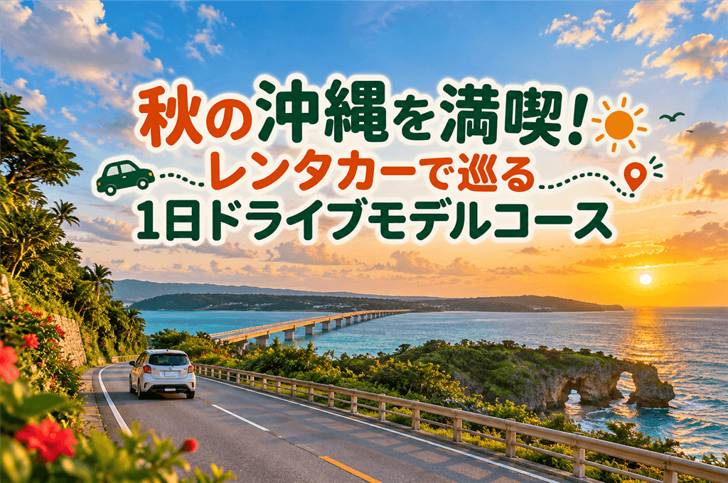 秋の沖縄を満喫！レンタカーで巡る1日ドライブモデルコース